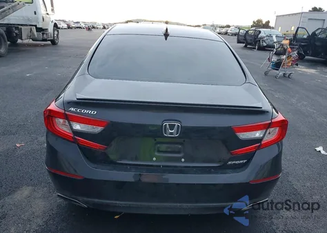 2022 Honda Accord Sport из США, поврежденный, VIN 1HGCV1F33NA109657